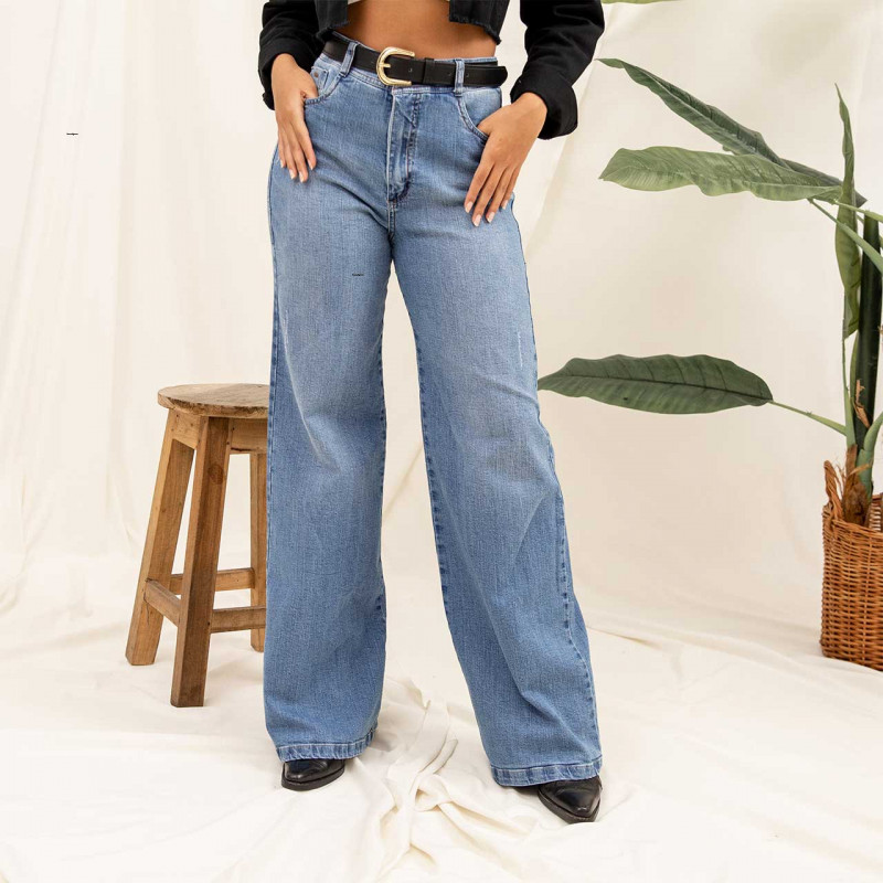 Pantalona  Jeans Elastizada  Cod. 1220129