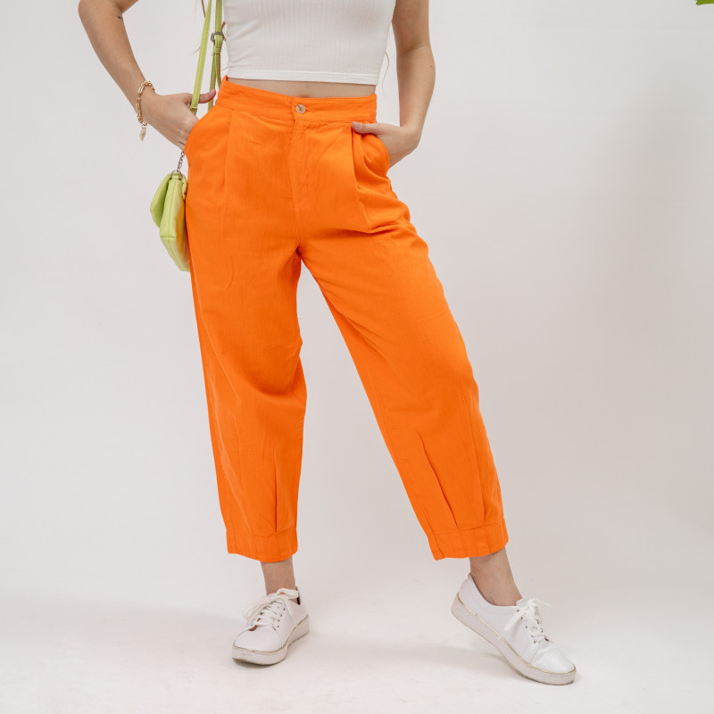 Pantalon Slouchy Naranja Cod. 1220391