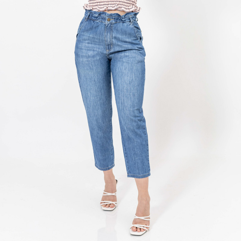 Paperbag jeans Cod. 1220695